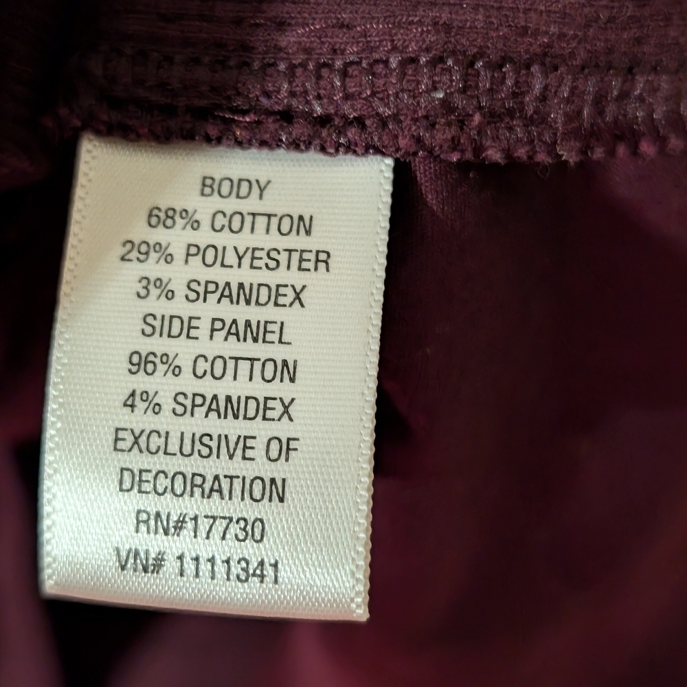 Converse One Star Y2K Dark Purple True Wrap Dress - Picture 8 of 9